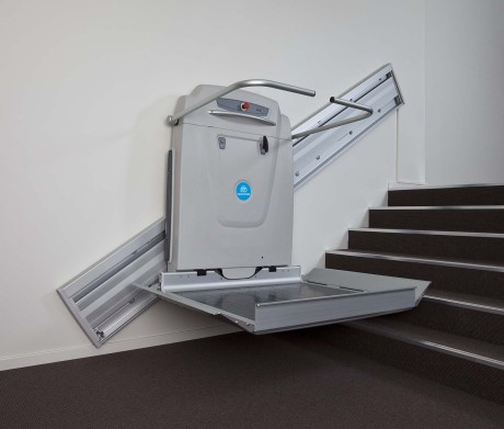 Plataforma salvaescalera RPSP para escaleras rectas