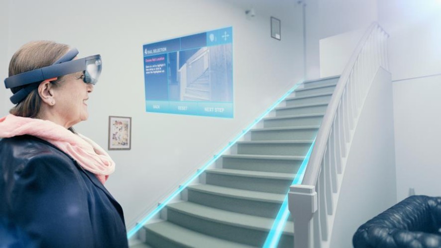 thyssenkrupp Home Solutions dévoile HoloLinc - première application « Industrie 4.0 » pour le secteur du monte-escalier